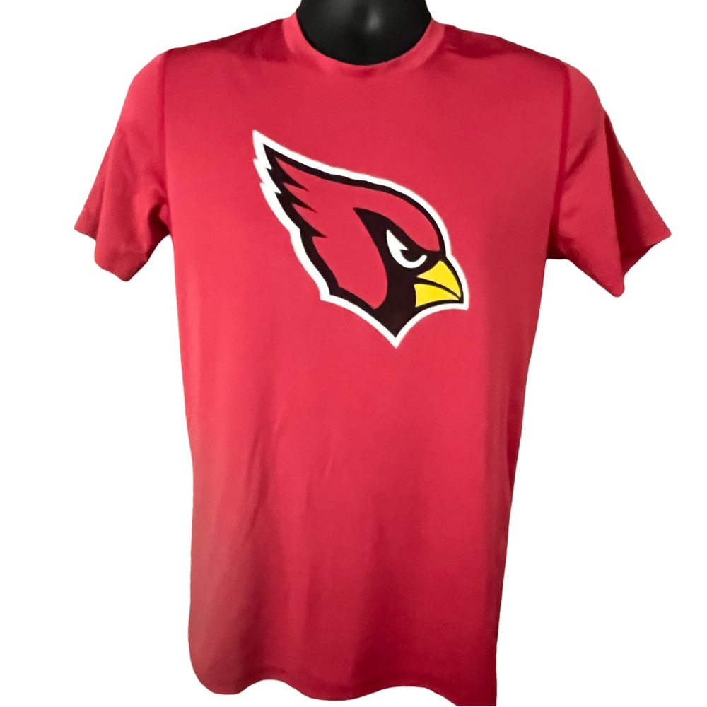 NFL Arizona Cardinals Red Short Sleeve Dry Fit Tee